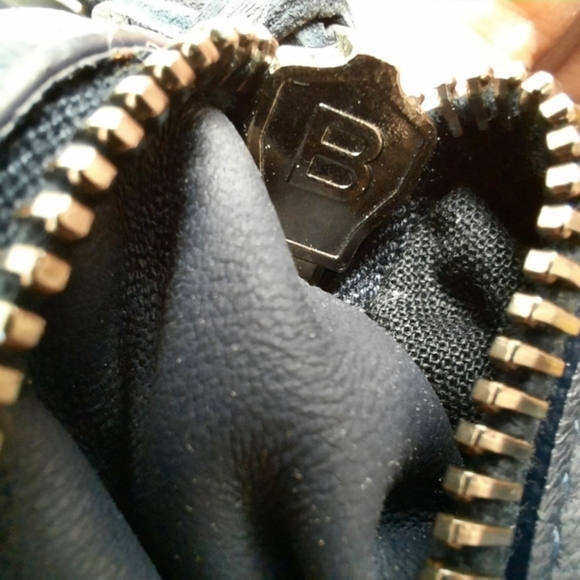 BALENCIAGA Motocross Classic Traveller Backpack Traveler Top Handle Bag Blue - Picture 16 of 16